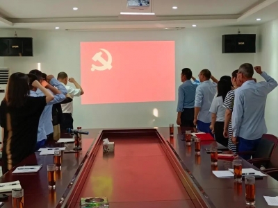 不忘初心，砥礪前行——?jiǎng)?chuàng)輝電氣黨支部開展“對黨說句心里話”主題黨日活動(dòng)