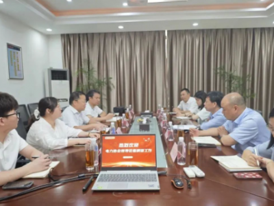 浙江電力協(xié)會領(lǐng)導(dǎo)來我公司調(diào)研指導(dǎo)工作！